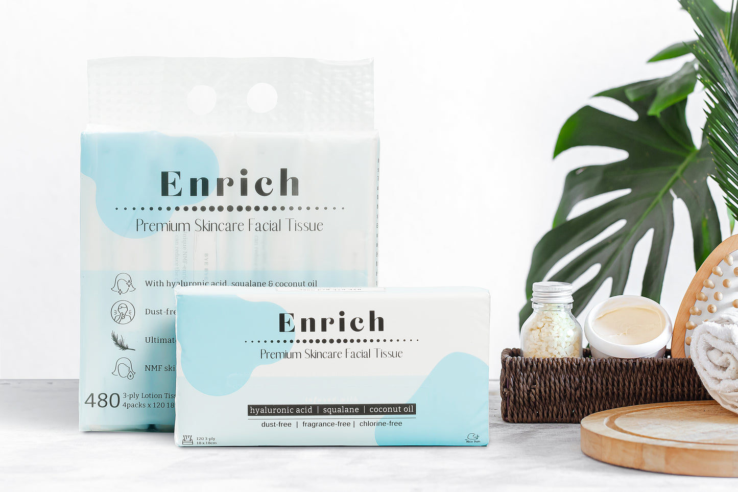 Enrich Lotion Facial Tissue - Unmatched Soft
