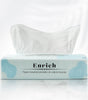 Enrich facial tissues pulled out with zero dust, safe for allergies and flu care