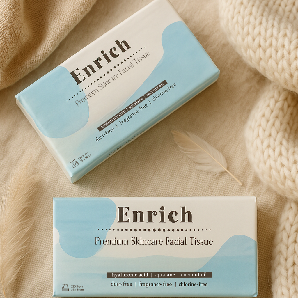 Enrich Lotion Facial Tissue - Unmatched Soft