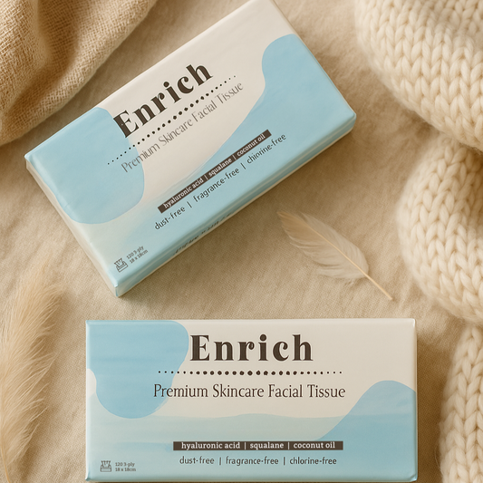 Enrich Lotion Facial Tissue - Unmatched Soft